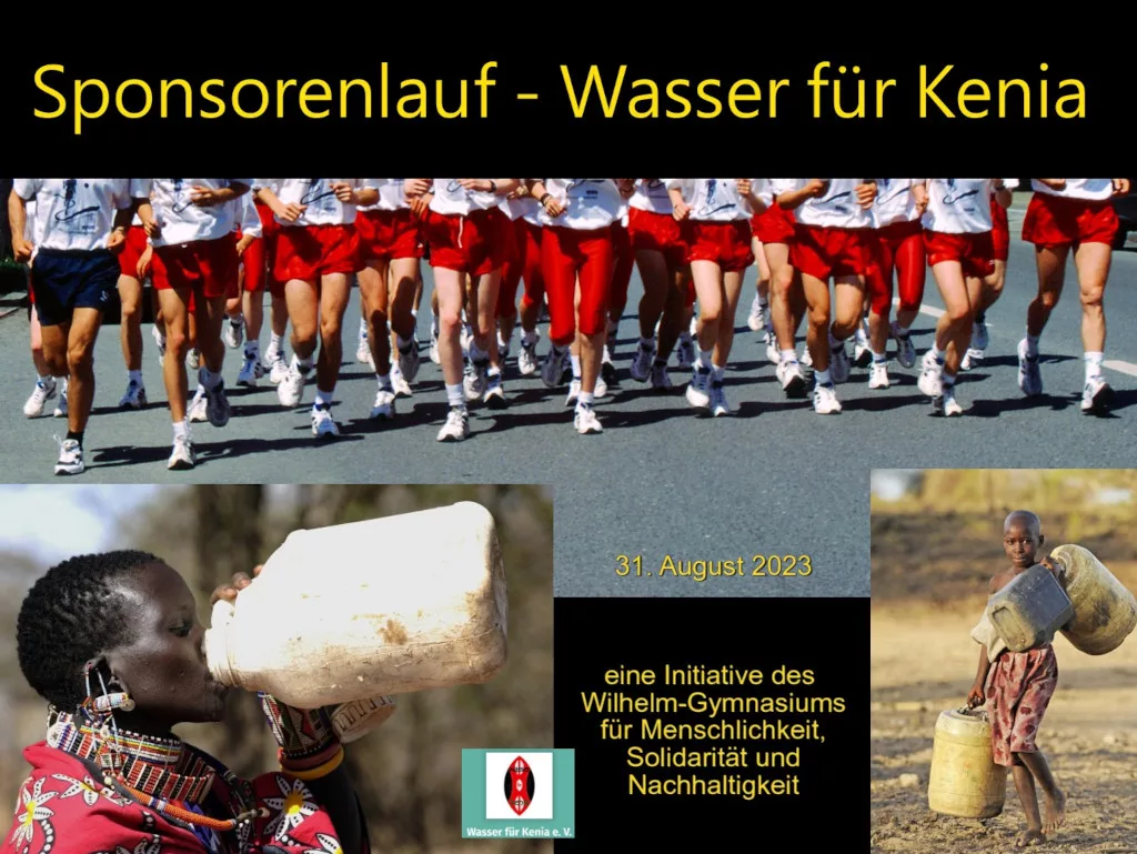 Sponsorenlauf „Wasser für Kenia“ am 31. August