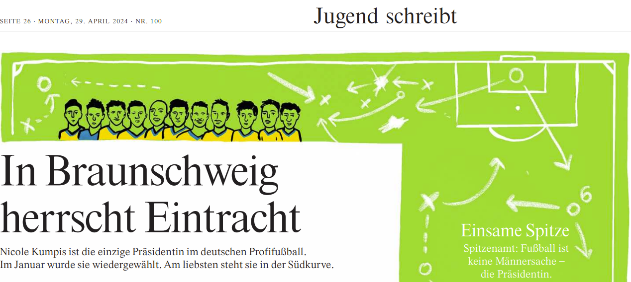 „In Braunschweig herrscht Eintracht“ – Magnus Ebel (Jg. 11) veröffentlicht in der FAZ