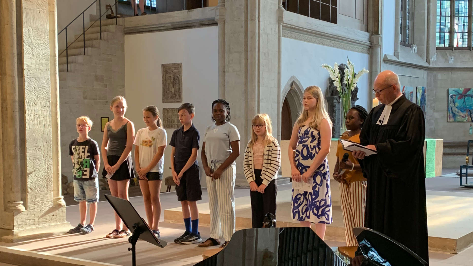 Bilder vom Einschulungsgottesdienst