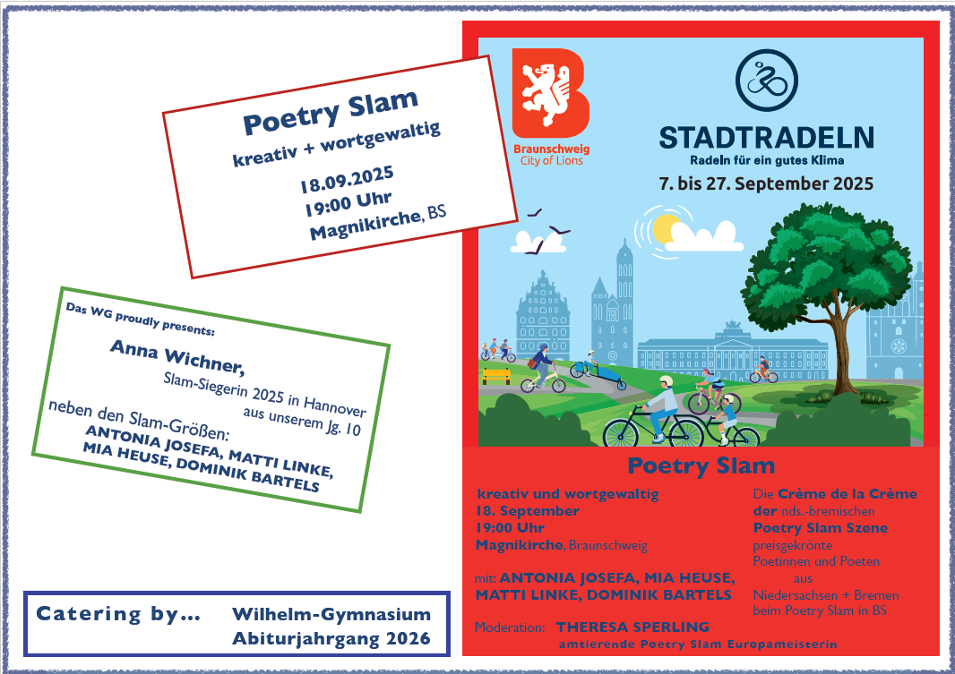 Poetry Slam trifft STADTRADELN
