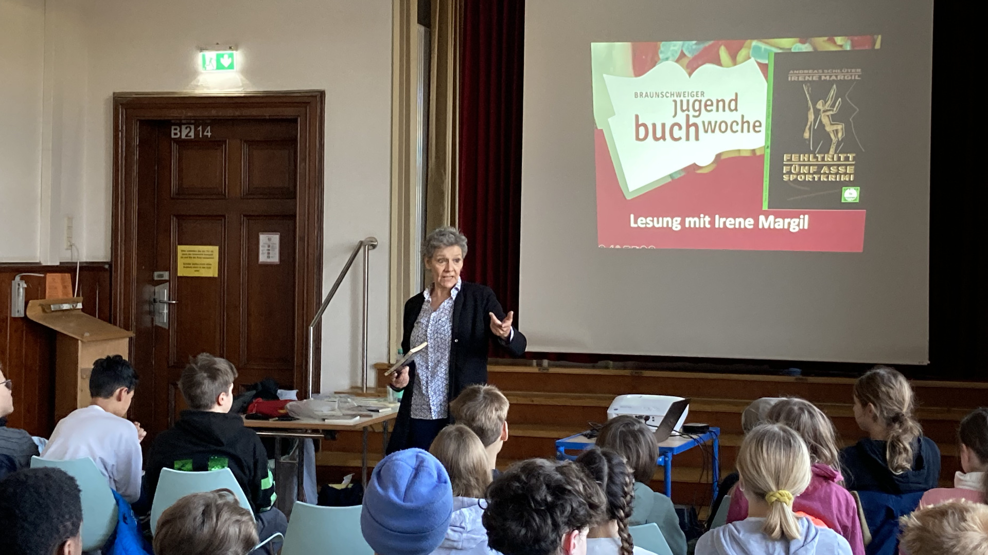 Förderverein ermöglicht Lesungen im Rahmen der 45. Jugendbuchwoche