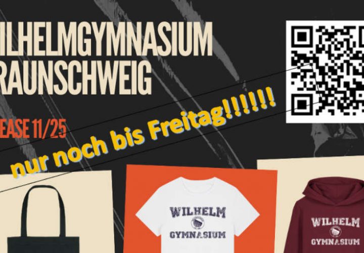 WG-Onlineshop nur noch bis Freitag geöffnet!