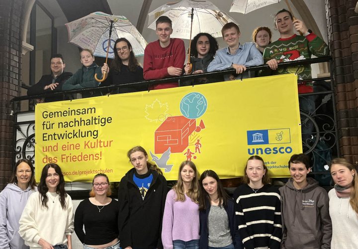 Das WG ist anerkannte UNESCO-Projektschule