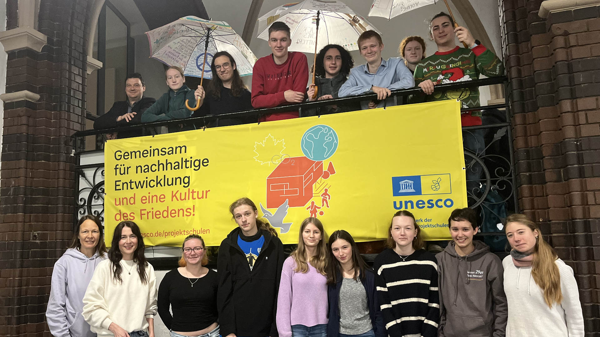 Das WG ist anerkannte UNESCO-Projektschule