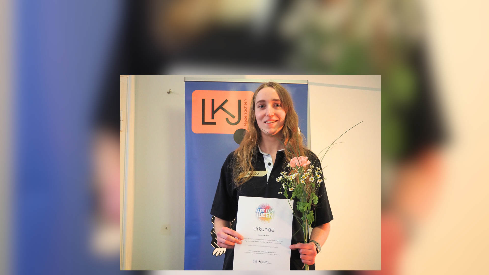 Johanna Kawohl erfolgreich beim Jugendkulturpreis „Zeit für Ideen“