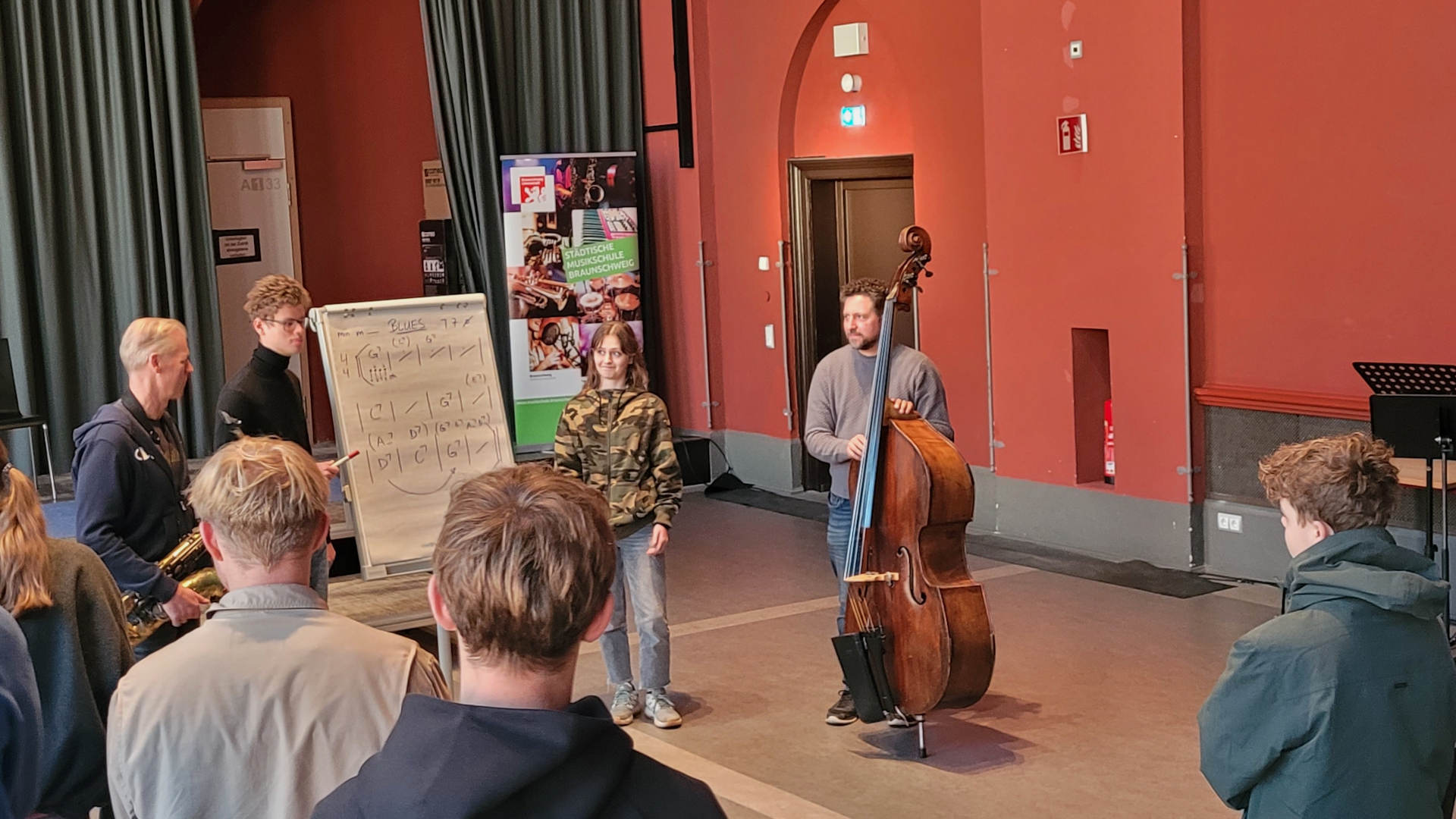 Jazz2school am WG – mit lauschigen Jazzklängen in den Winter