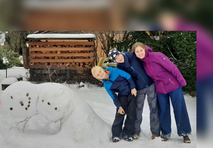 Aktion “Ich habe den originellsten Schneemann gebaut”