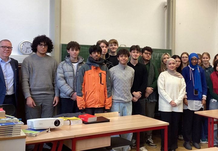 Oberstaatsanwalt zu Besuch im WN-Kurs, Jg. 11