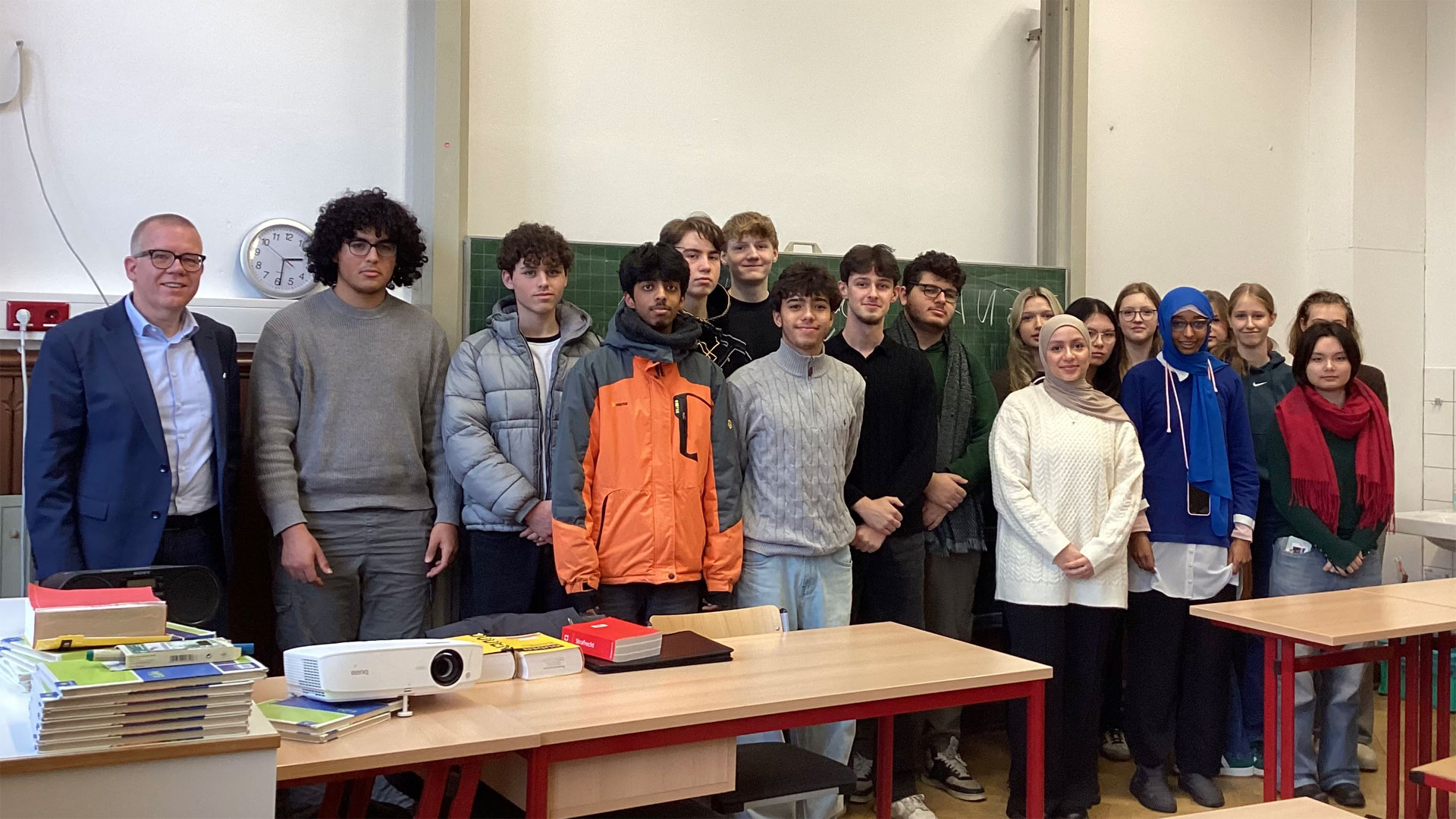 Oberstaatsanwalt zu Besuch im WN-Kurs, Jg. 11