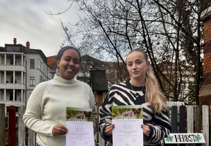 Feuer und Flamme für Biologie