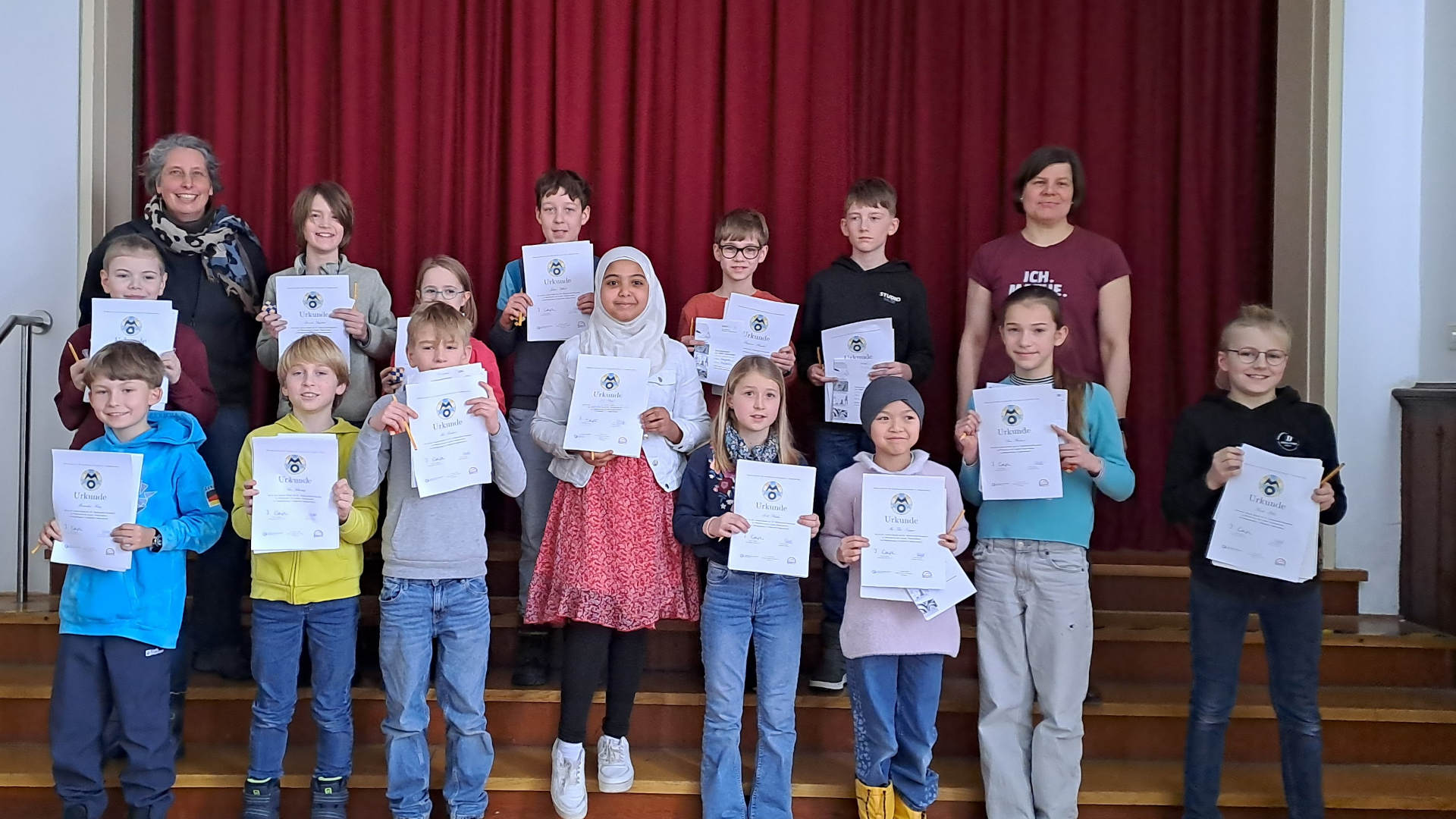 Wieder einmal sind wir sehr stolz auf euch!