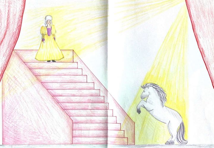 Als Premierenklasse in der Fledermaus