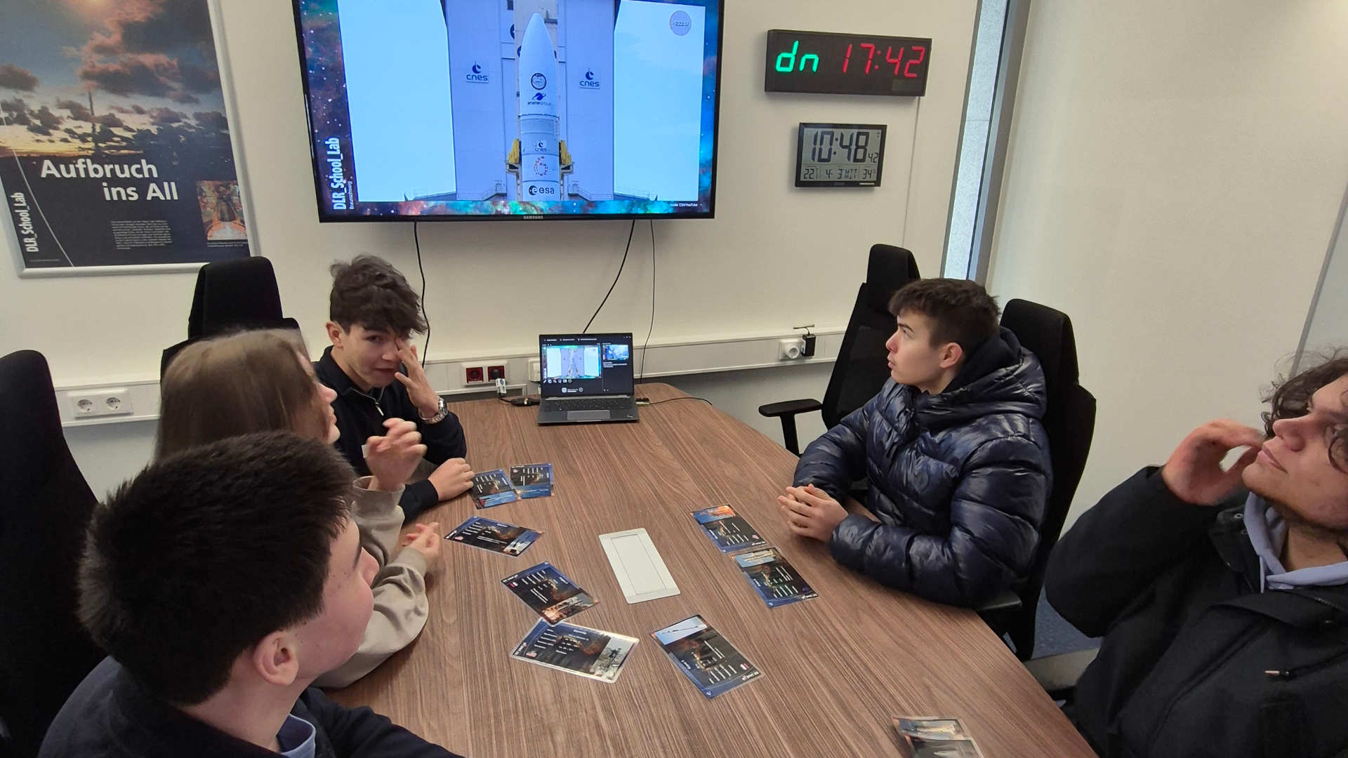 Premiere im DLR School Lab