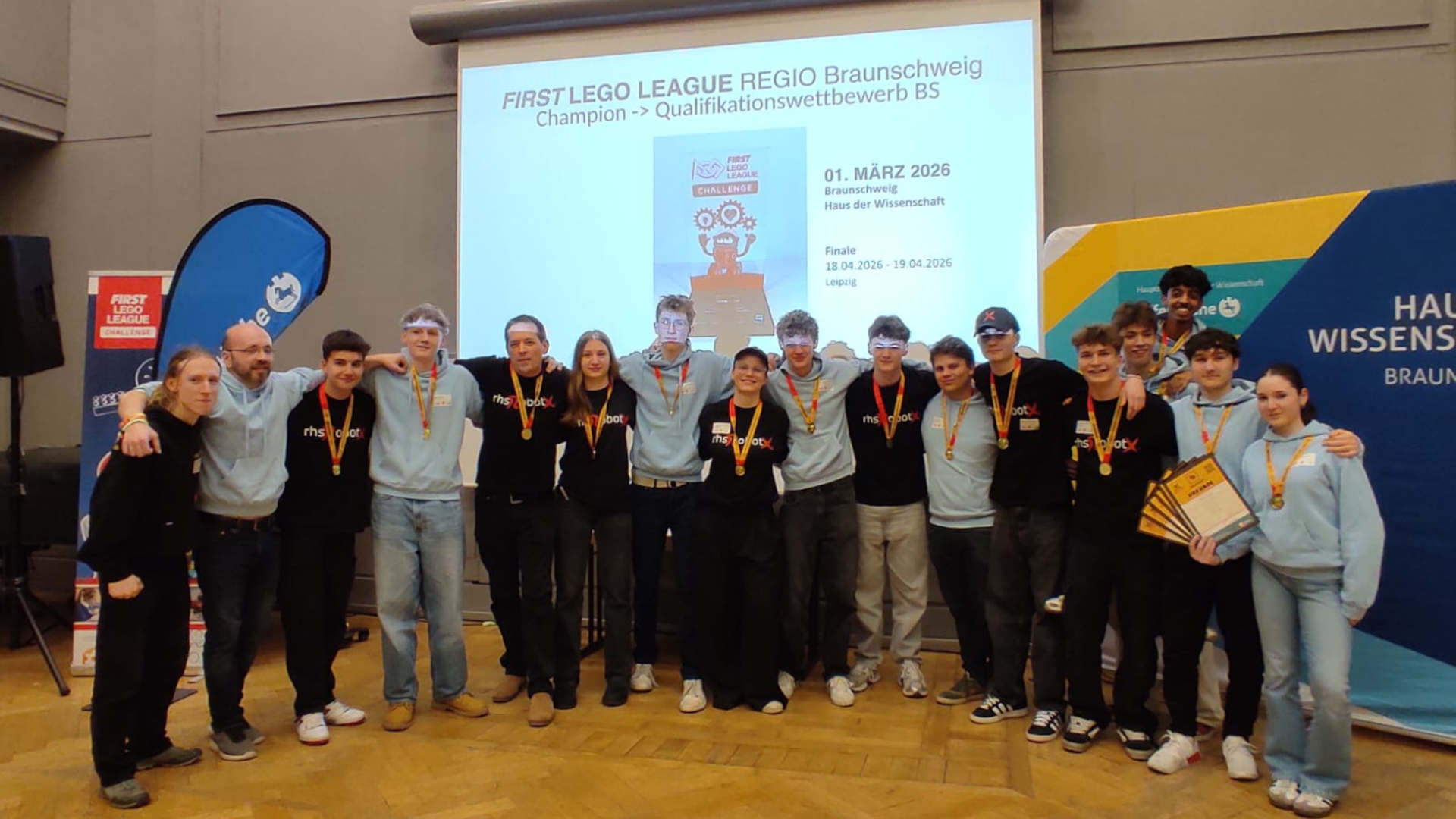 Wilhelm-Robotics erfolgreich bei First Lego League