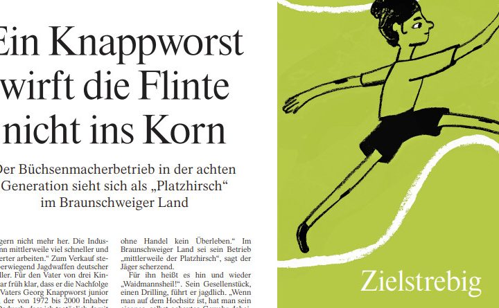 “Ein Knappworst wirft die Flinte nicht ins Korn” – Magnus Ebel (Jg. 13) veröffentlicht in der FAZ