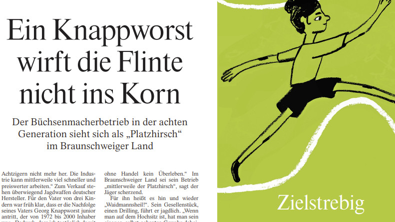 “Ein Knappworst wirft die Flinte nicht ins Korn” – Magnus Ebel (Jg. 13) veröffentlicht in der FAZ