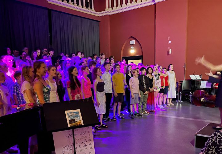 Impressionen vom Sommerkonzert: WG-Cantorum und WG-Freunde-Chor