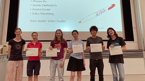 Sophie ist erfolgreich bei der Mathe-Olympiade